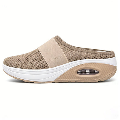 🔥🌍BQODQO® Air-Cushion Slip-On Walking Shoes with Arch Support, Relieves Varicose Veins🔥🌍