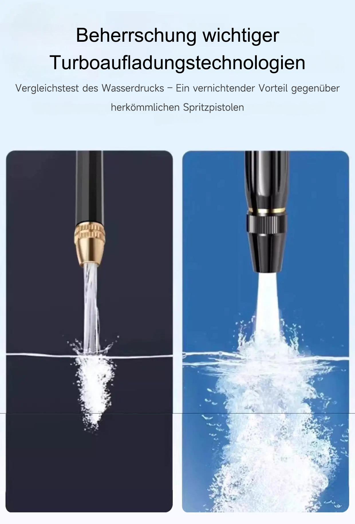 🚗 LETZTER TAG: 50 % RABATT ✨ Leistungsstarker Hochdruck-Sprüher für Autowäsche, Haus und Garten