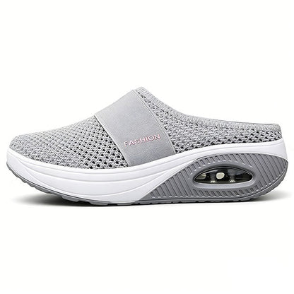 ❤️🔥BQODQO® Luftpolster Slip-on Walking Schuhe mit Fußgewölbeunterstützung, für Damen