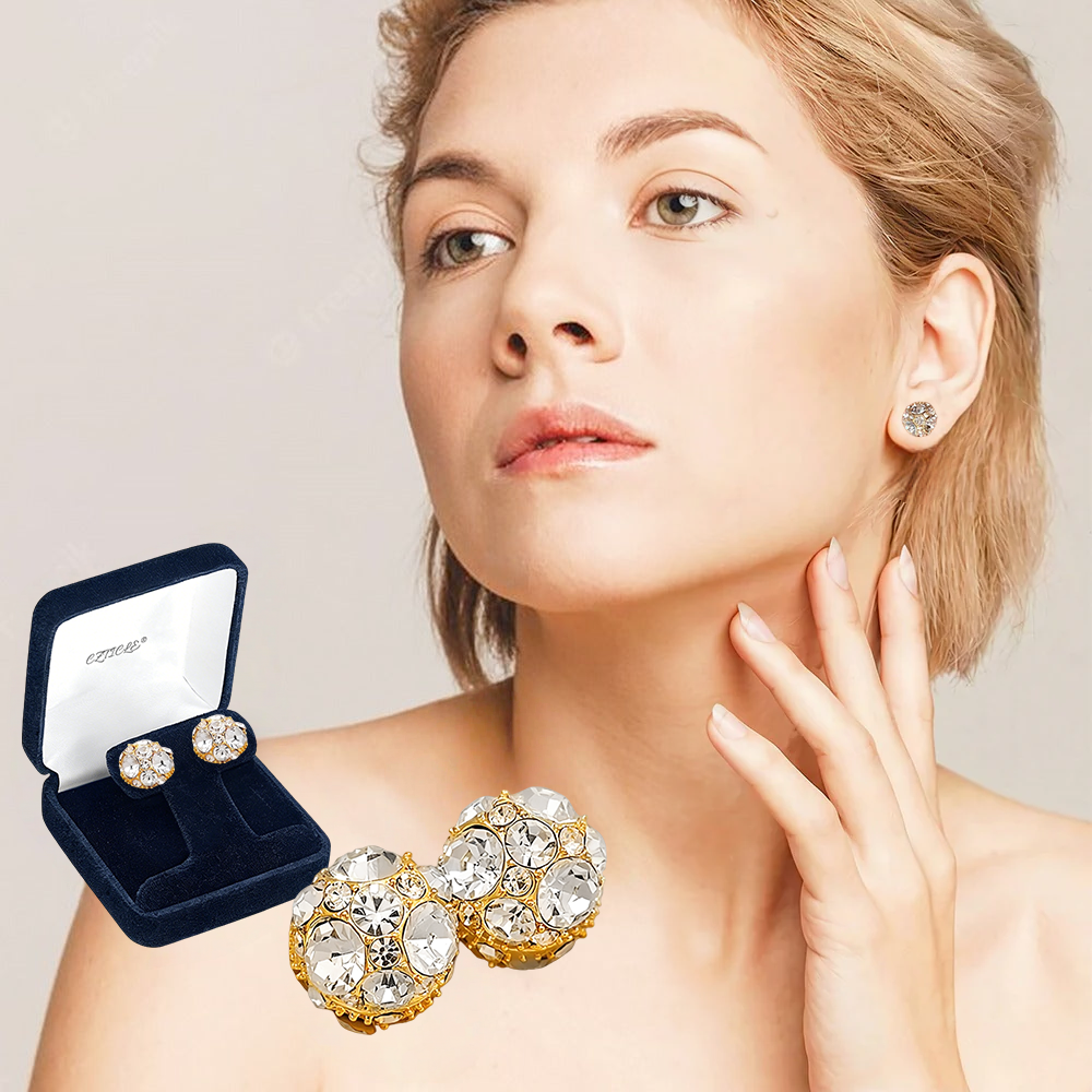 💫CZTICLE®-Ohrringe aus Germanium(🔥LETZTER TAG SALE – 80 % RABATT )🧡