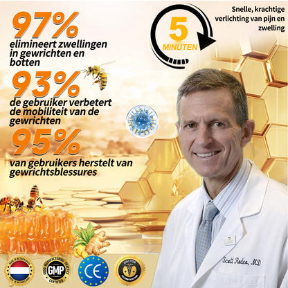 Raindew® Botuline Toxine & Bijengif Pijnstillende Crème voor botgenezing
