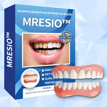 Mresio™ Silicone Gevoerde Prothese Kit (👩‍🔬 aanbevolen door tandarts)