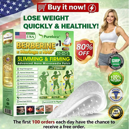 📢𝐎𝐟𝐟𝐢𝐜𝐢𝐚𝐥 𝐔𝐒 𝐒𝐭𝐨𝐫𝐞 🇺🇸  | 🧑‍⚕️🩺 𝐏𝐮𝐫𝐞𝐥𝐨𝐫𝐚® Moringa · Berberine × NAD+ 𝟏𝟎-𝐢𝐧-𝟏 𝐀𝐝𝐯𝐚𝐧𝐜𝐞𝐝 𝐍𝐚𝐧𝐨 𝐌𝐢𝐜𝐫𝐨𝐧𝐞𝐞𝐝𝐥𝐞 𝐏𝐚𝐭𝐜𝐡 — 𝐎𝐧𝐜𝐞 𝐃𝐚𝐢𝐥𝐲, 𝐕𝐢𝐬𝐢𝐛𝐥𝐞 𝐑𝐞𝐬𝐮𝐥𝐭𝐬 𝐢𝐧 𝟕 𝐃𝐚𝐲𝐬
