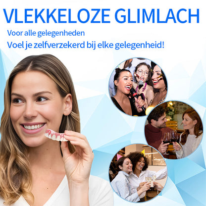Mresio™ Silicone Gevoerde Prothese Kit (👩‍🔬 aanbevolen door tandarts)