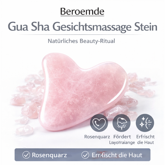 Gua Sha Gesichtsmassage Stein