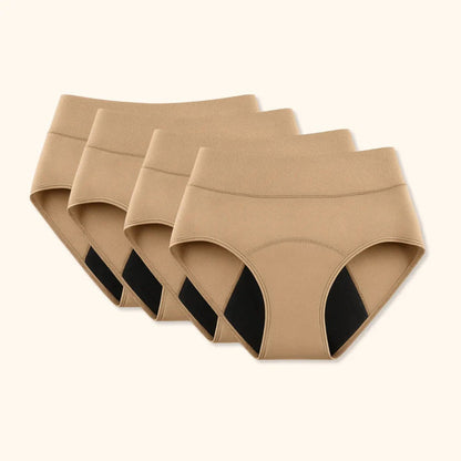 💖 50 % RABATT | 100 % auslaufsichere Unterwäsche 4er-Pack (Sag peinliche Momente und Sorgen Lebewohl)
