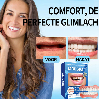 Mresio™ Silicone Gevoerde Prothese Kit (👩‍🔬 aanbevolen door tandarts)