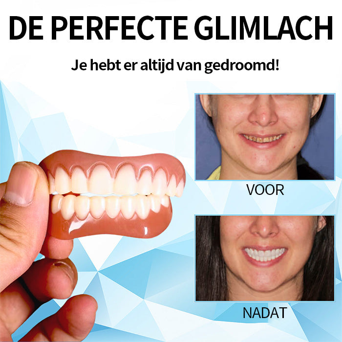 Mresio™ Silicone Gevoerde Prothese Kit (👩‍🔬 aanbevolen door tandarts)