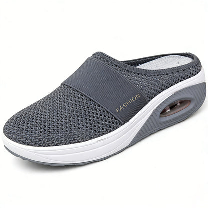 ❤️🔥BQODQO® Luftpolster Slip-on Walking Schuhe mit Fußgewölbeunterstützung, für Damen