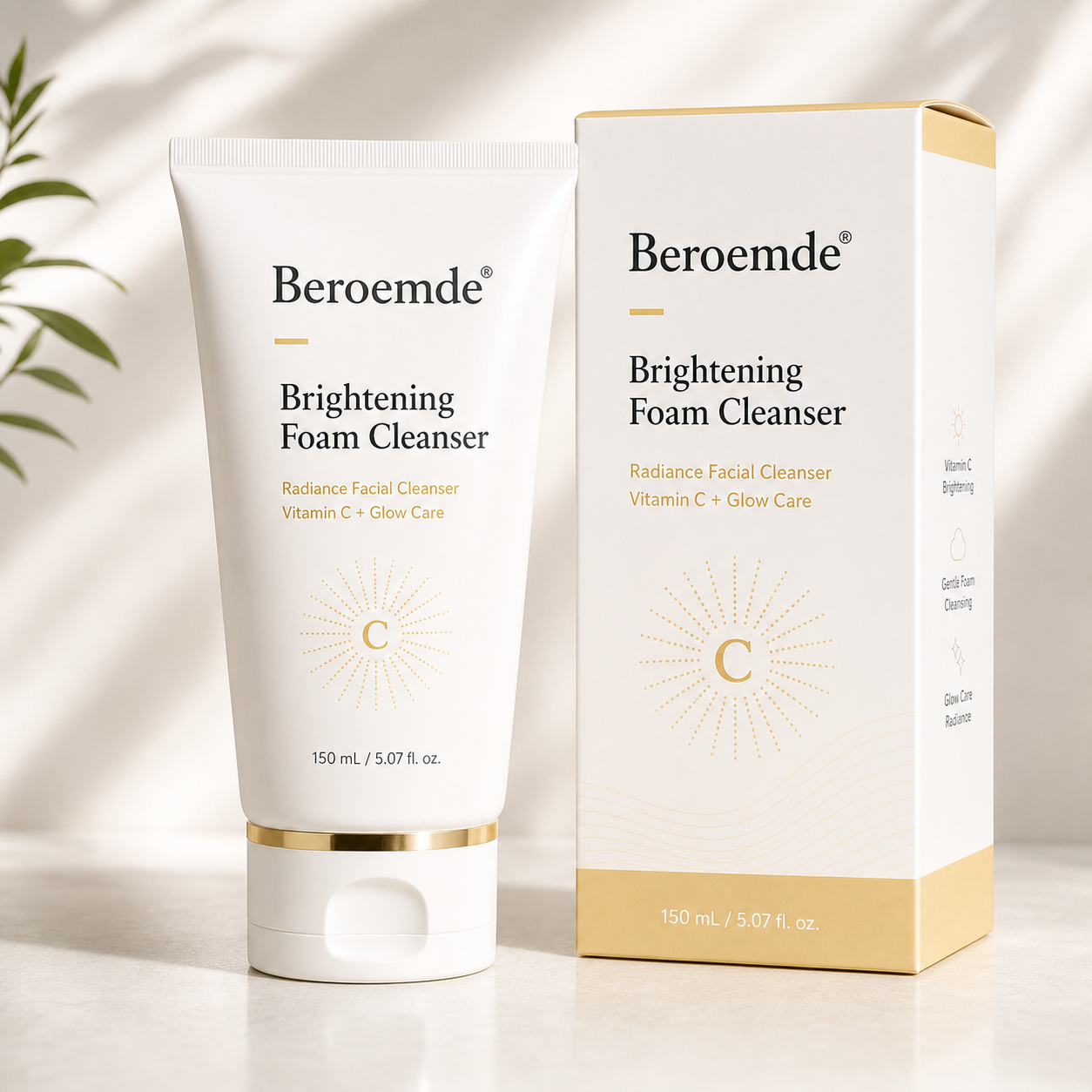 Beroemde® Brightening Foam Cleanser