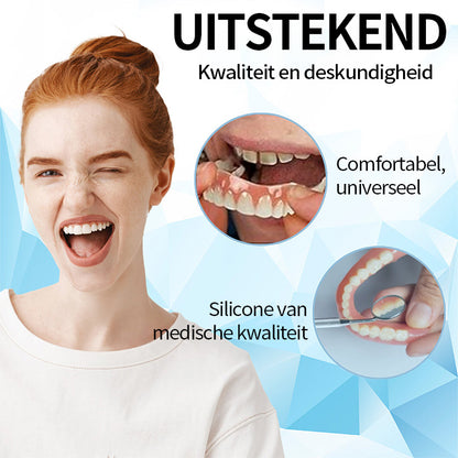 Mresio™ Silicone Gevoerde Prothese Kit (👩‍🔬 aanbevolen door tandarts)