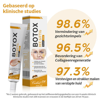 Laatste dag van de promotie: 70% korting op -Coolord™ Botox Bee Venom Wrinkle Removal Cream