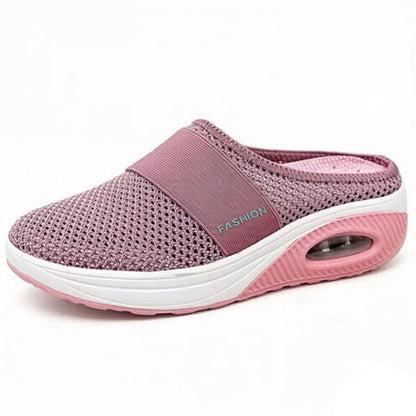 ❤️🔥BQODQO® Luftpolster Slip-on Walking Schuhe mit Fußgewölbeunterstützung, für Damen